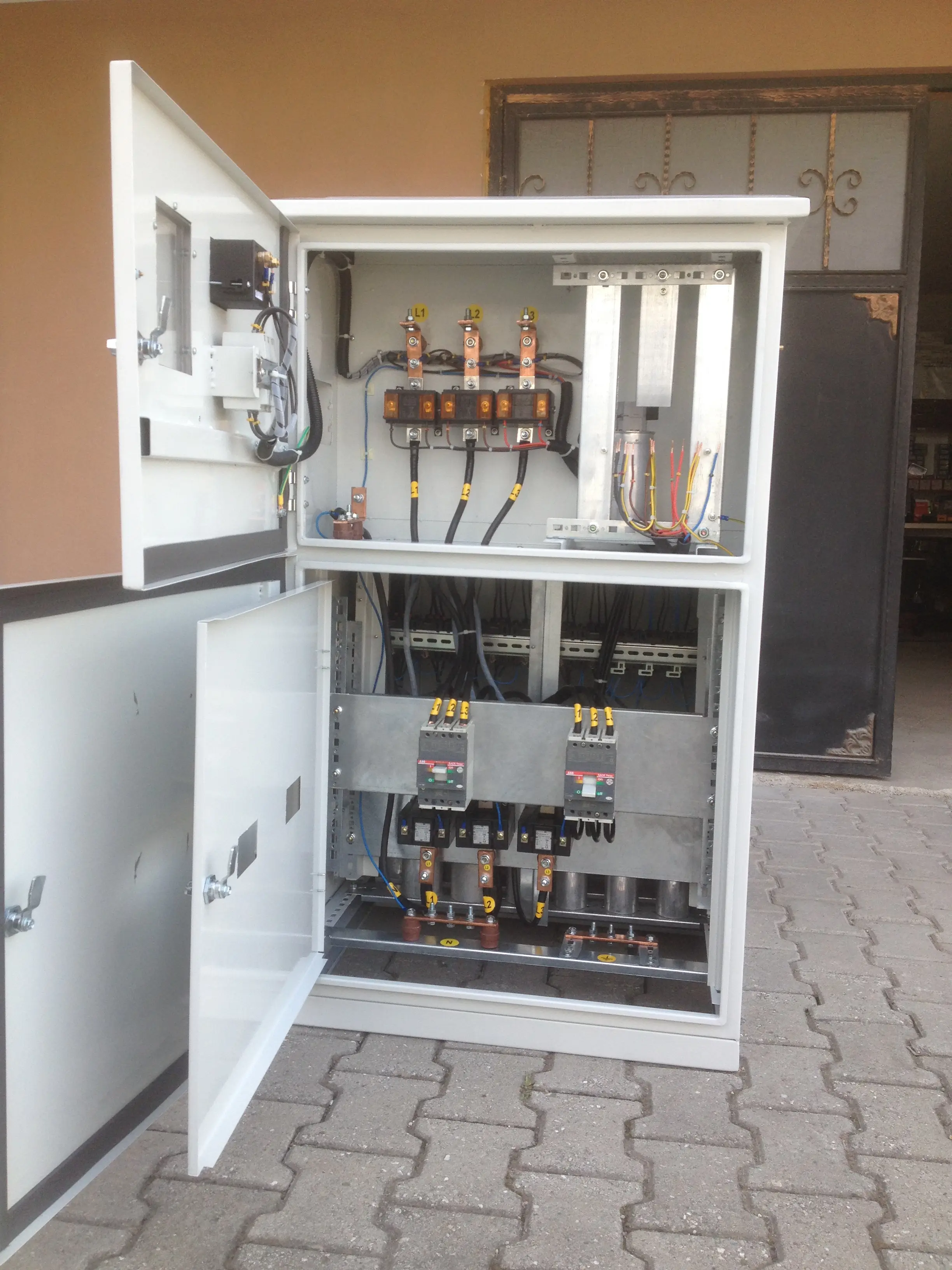 100kVA ÖLÇÜ,DAĞITIM VE KOMPANZASYON PANOSU